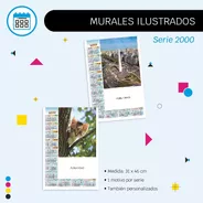 Almanaques Murales Ilustrados C/publicidad X100u