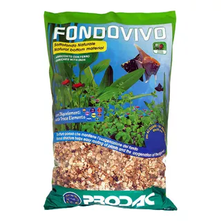 Acuarios Plantados Con Sustrato Fértil Fondo Vivo Prodac De 2,5 Kg