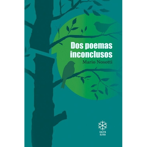 Dos Poemas Inconclusos, de Mario Nosotti. Editorial Caleta Olivia, edición 1 en español, 2021