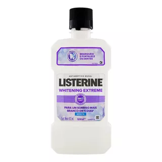 Enxaguante Bucal Listerine Whitening Extreme Menta 473 Ml