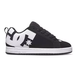 Zapatillas Dc Shoes Court Graffik Ss Black 001 - Big Buey -