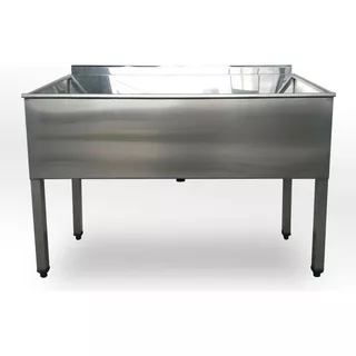 Banheira Aço Inox Pet Super Reforçada 1.26m