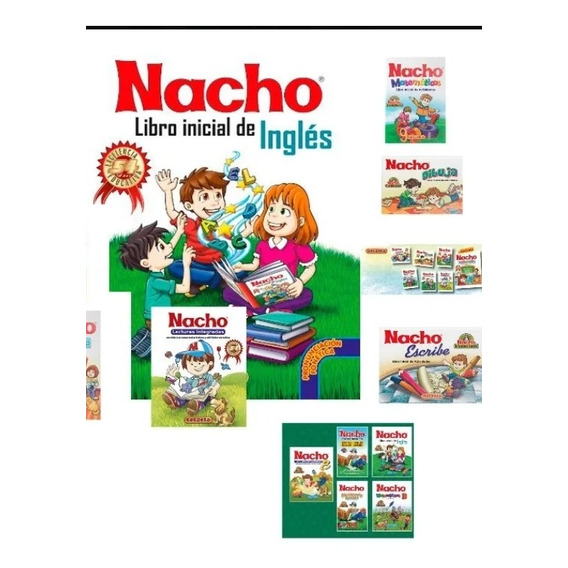  Kit Cartilla Nacho Inicial De La Excelencia * 7 Unidades