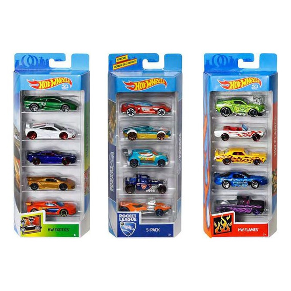 Hot Wheels Paquete De 5