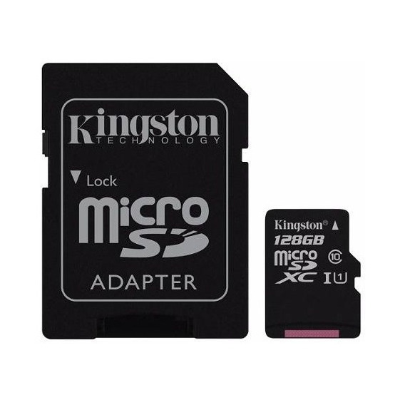 Memoria Micro Sd 128 Gb Clase 10 Kingston Original Garantia