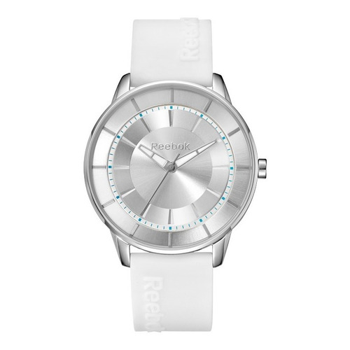 Reloj Reebok Damas Correa Silicón Color Blanco