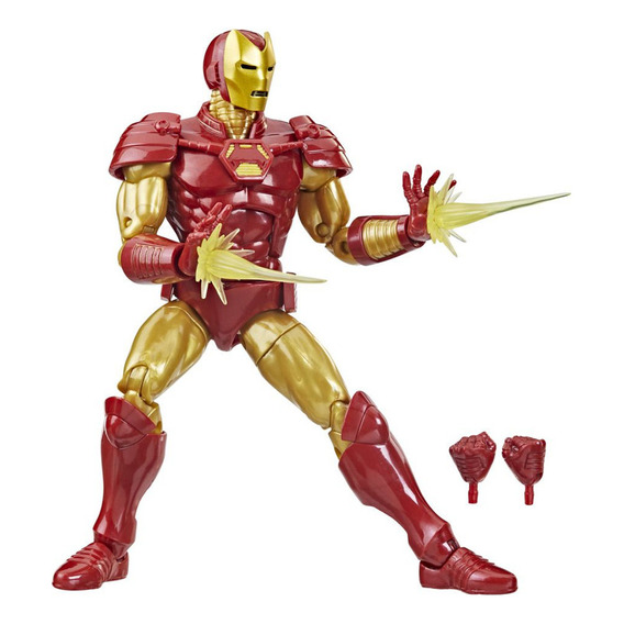 Figura De Acción Marvel Legends Series Iron Man Heroes