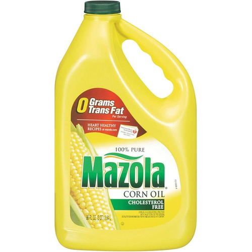 Mazola Aceite De Maíz Libre De Colesterol 0 Gr Mgs 96 Oz