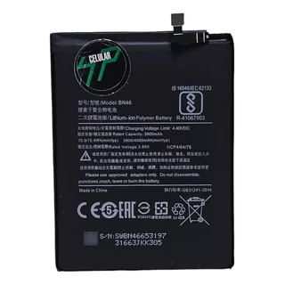 Bateria Para Redmi Note 6 Bn46 3900mah Microcentro