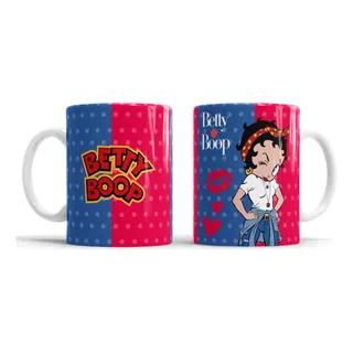 Taza Betty Boop 1pz Varias A Elegir,ceramica 11oz.