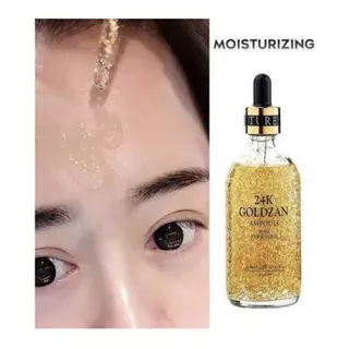 Suero Facial Primer Elixir24k Goldzan Ampoule Colageno Tipo De Piel Cualquiera