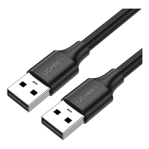 Cable Usb 2.0 Premium Macho A Macho 3 Metros Negro Ugreen