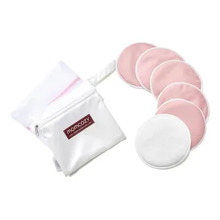 Momcozy Almohadillas Mamarias Lavables Reutilizables Color 6 Pieces - Pink