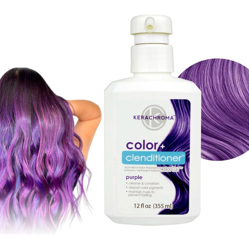  Depositador De Color En Cabello Keracolor® Tono Purple 355ml