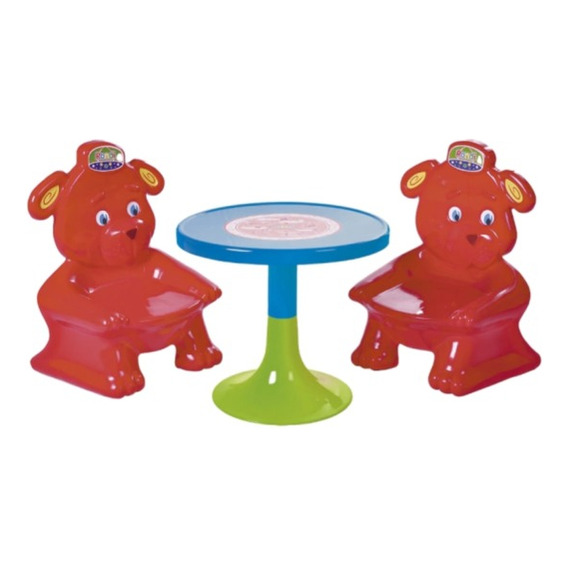 Juego De Mesa Y Sillas Para Niños Rondi