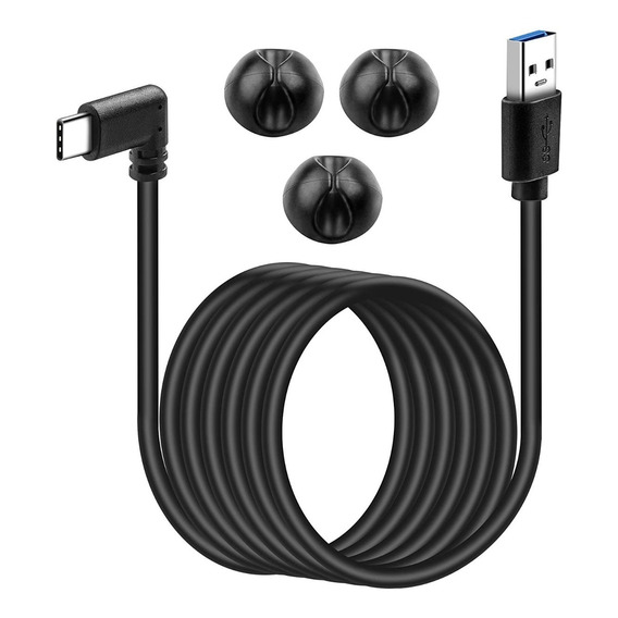 Compatible Con Oculus Quest 2 Link Cable 16 Ft Kuject Link C