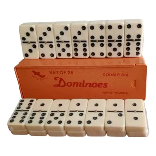 Juego Domino Tamaño Estándar 28 Pzas. 