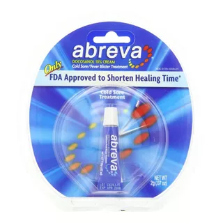 Abreva Docosanol 10% Trata Herpes Tubo 2 Gr