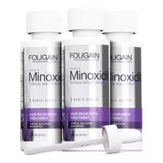 Foligain Minoxidil 2 % Tratamiento Anticaída Fácil De Aplicar, Clínicamente Probado Para Ayudar A Regenerar El Cabello. Reactiva Los Folículos Pilosos Para Estimular El Crecimiento.