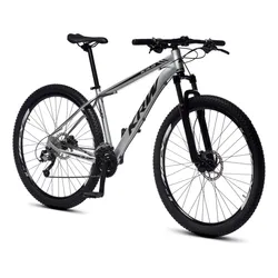 Bicicleta Aro 29 Krw Alumínio 24 Vel Freio A Disco X42 Cor Prata/Preto Tamanho do quadro 21 no Mercado Livre com oferta e cupom de desconto