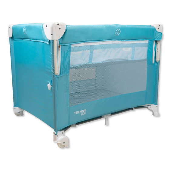 Cuna Corral Colecho Para Bebé Trendy Kids Kosleepy Plegable Color Azul