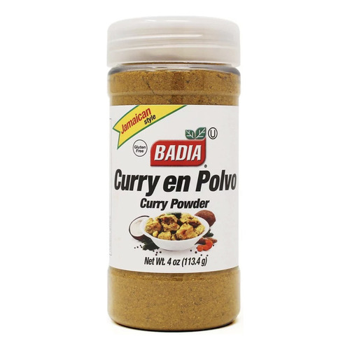 Curry En Polvo 113,4grs Badia Especial