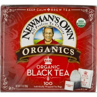 Newmans Own Te Negro Black Iced Tea Organico 100 Pz Importad