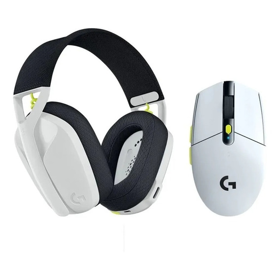 Combo Logitech Auricular Inalámbrico G435 + Mouse G305 Amv