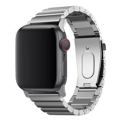 Correa / Pulsera Para Apple Watch De Acero Inoxidable - New Color Plata 38/40/41 MM