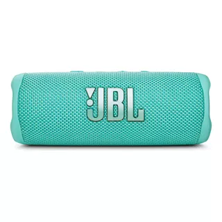 Alto-falante Jbl Flip 6 Jblflip6 Portátil Com Bluetooth Waterproof Azul-turquesa 