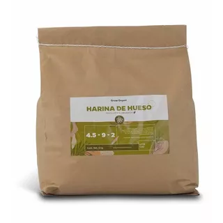 Harina De Hueso 5 Kg Pellet Biofert C/ Certificado Orgánico 