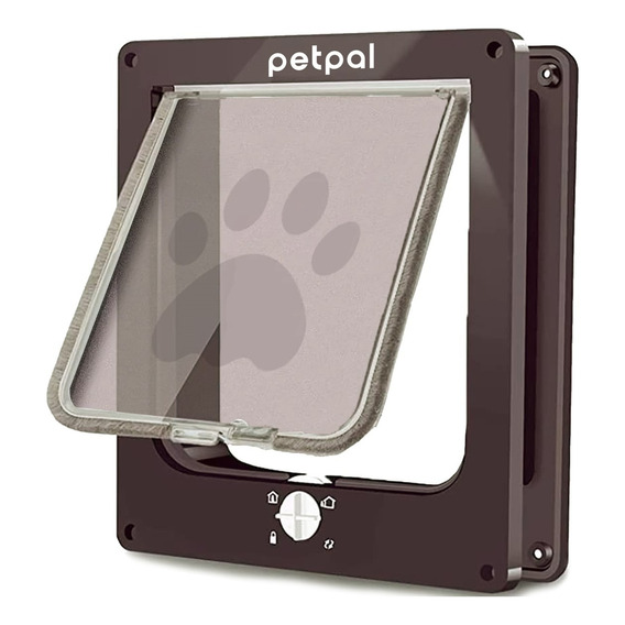 Puerta Abatible Para Perro Gato Mascota Petpal Porte Pequeño