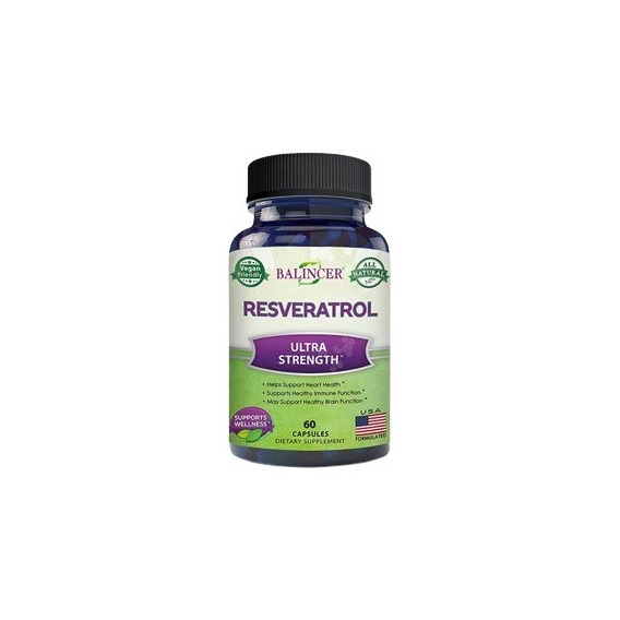 Resveratrol Frasco De 60 Capsulas