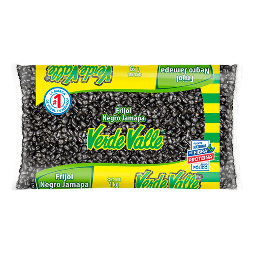 Frijol Negro Verde Valle Jamapa 1 Kg