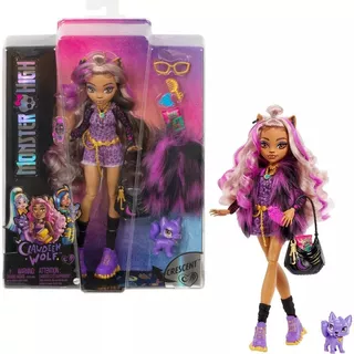 Monster High Doll Clawdeen Wolf G3 2022, Crescent