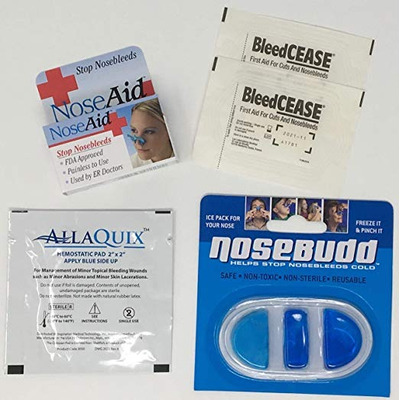 Hemorragia Nasal Detener El Sangrado Care Kit (con Bleedceas