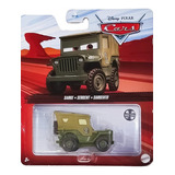 Vehículo Edición En Miniatura De Disney Pixar, Color Mattel Sergeant, Cars 1