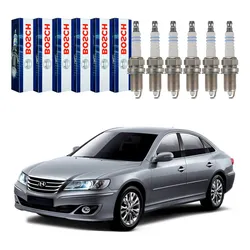  Jogo Velas Bosch Azera 3.3 V6 2010 A 2011