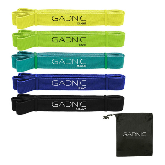 Kit Bandas Elasticas De Resistencia Gadnic Entrenamiento Gym