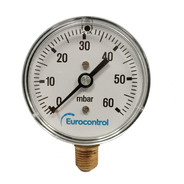 Manómetros Para Gas 0 A 60 Mbar Eurocontrol