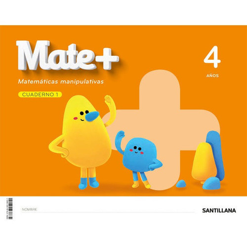 Mate+ Matematicas Manipulativas 4 Aãâos, De Vários Autores. Editorial Santillana Educación, S.l., Tapa Blanda En Español