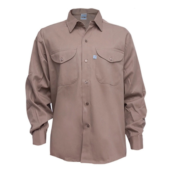 Camisa De Trabajo Ombu Original 100% Algodón Del 38 Al 48