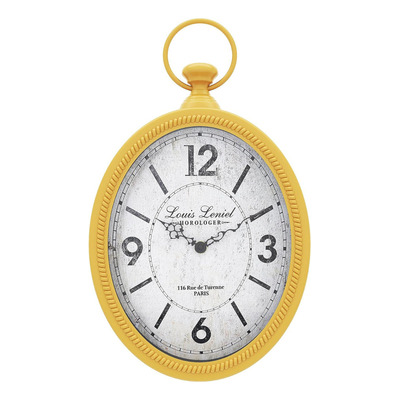 Reloj De Pared Oval Pequeño Retro, Estilo Vintage, Dis...