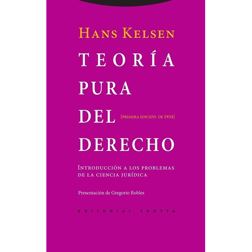 Teoria Pura Del Derecho - Kelsen,hans