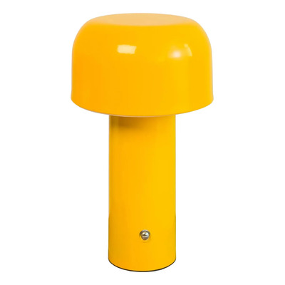Lámpara De Mesa Led Cct Dimer Usb-c Amarillo Mks Amarillo