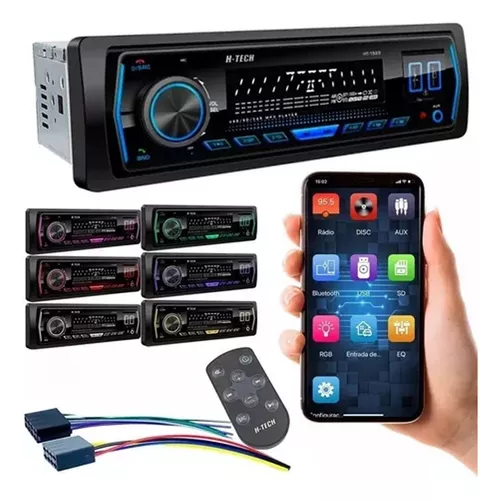 Sonido para coche, radio automática, USB, Bluetooth, tarjeta SD, Dsp App  Aux