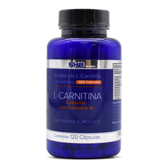 5h8 Nutrition L-carnitina Con Complejo B