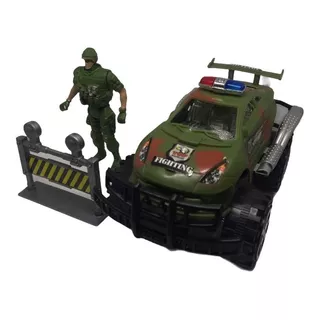 Increible Set De Vehiculos Militares De Juguete * Color Verde Musgo