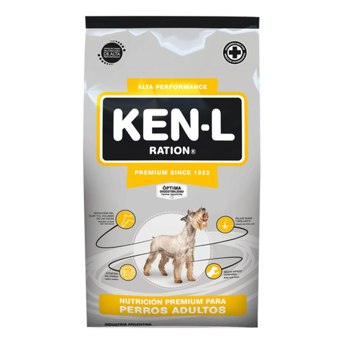Alimento Ken-L Ration Premium Perros  adulto todos los tamaños sabor mix en bolsa de 7.5 kg
