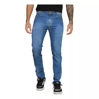 Calça Masculina Jeans Slim Skinny Com Elastano Premium Top